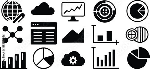 Data Analysis & Business Icons