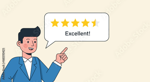 Customer feedback shows excellent satisfaction with the product, as indicated by five stars