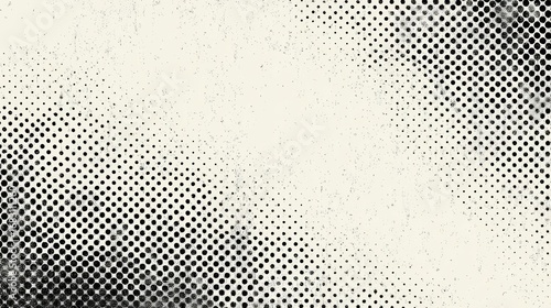 Vintage comic halftone texture with grunge details, retro print media background for design overlays, comic art, packaging, branding, posters

