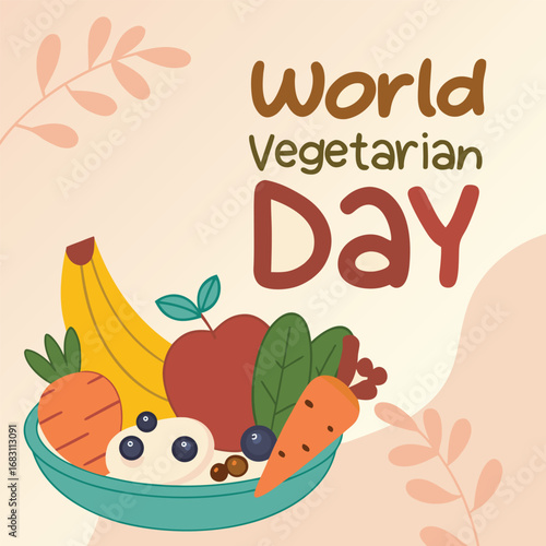 set of fruits and vegetables