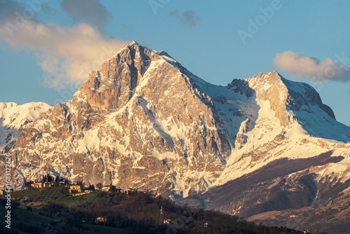 Photos Gran Sasso alle prime luci del mattino