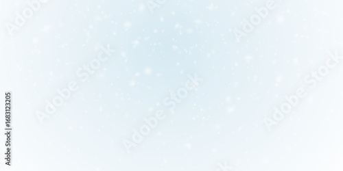 Christmas background with small falling snowflakes. Snow storm effect, blurred, cold wind with snow png. Holiday powder snow for cards, invitations, banners, advertising.	
