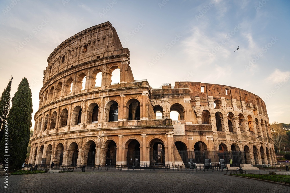 Fototapeta premium colosseum in rome italy