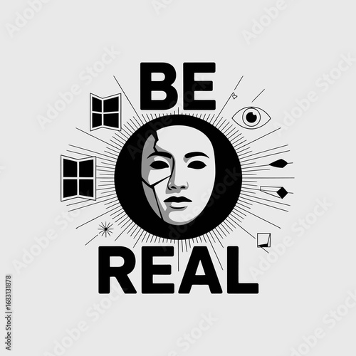Embrace authenticity and shed the mask discover your true self behind the facade of deception and illusion
