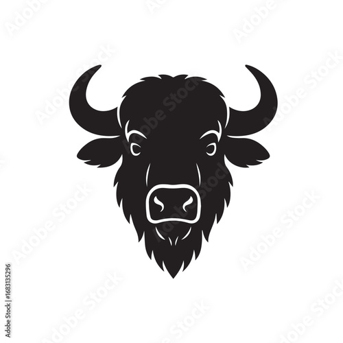 Buffalo Face Silhouette Vector Illustration

Black and White Buffalo Head Icon

Vintage Buffalo Face Outline Design