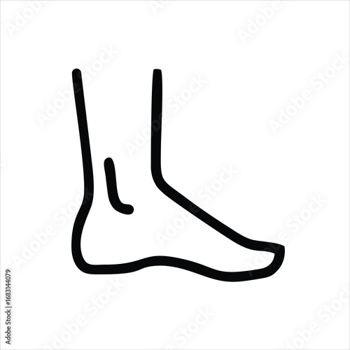foot icon illustration. foot vector. foot icon. foot. foot icon vector. foot icons. foot set. foot icon design. foot logo vector.