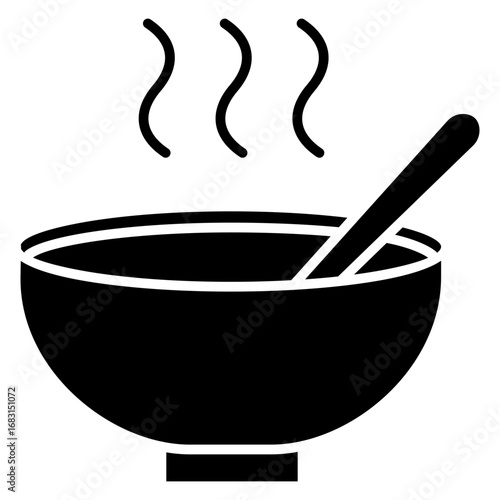 Soup Glyph Icon