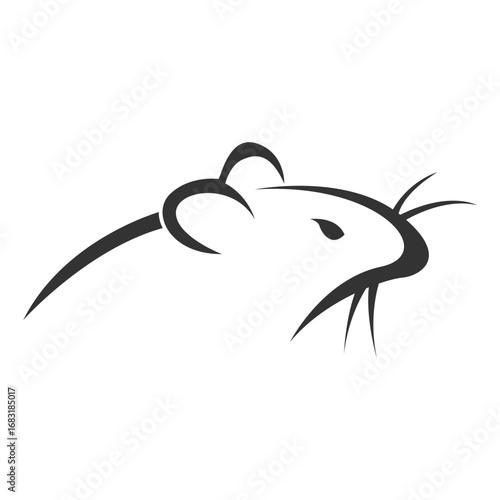 Rats logo icon illustration