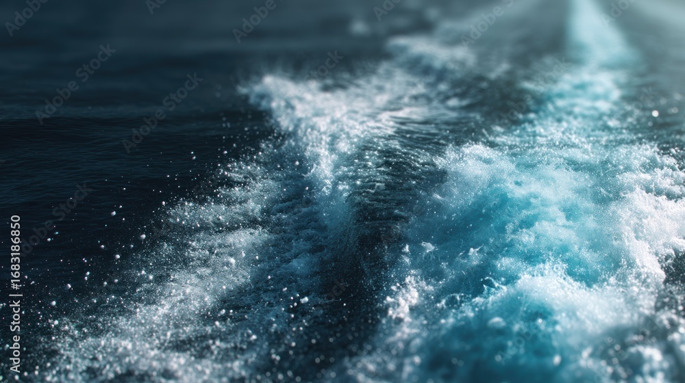 Obraz premium Ocean wave detail
