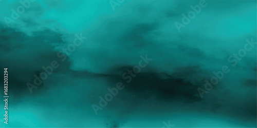 Abstract teal and dark clouds texture illustrative background artistic design subtle gradients and atmospheric effects