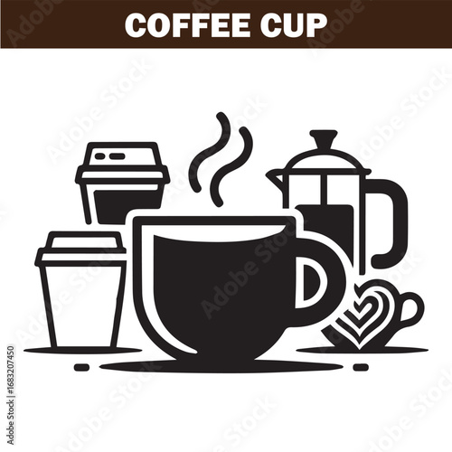 Coffee cup icon