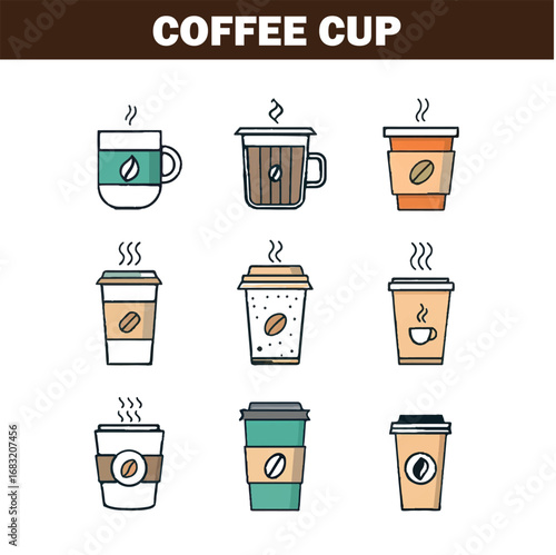 Coffee cup icon