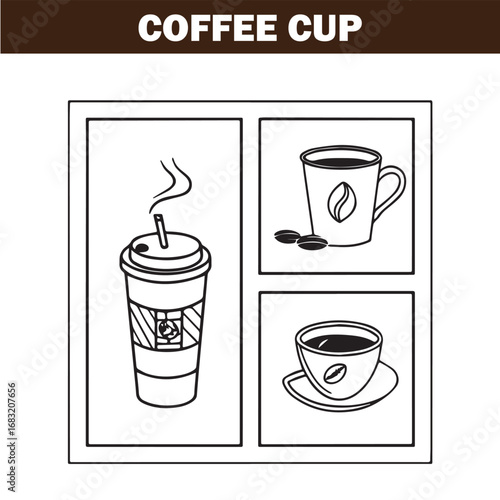 Coffee cup icon