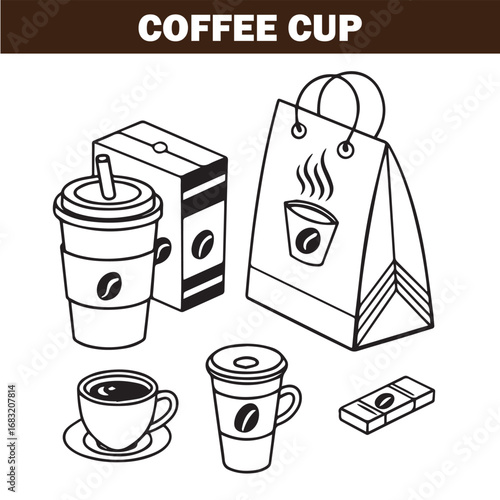Coffee cup icon
