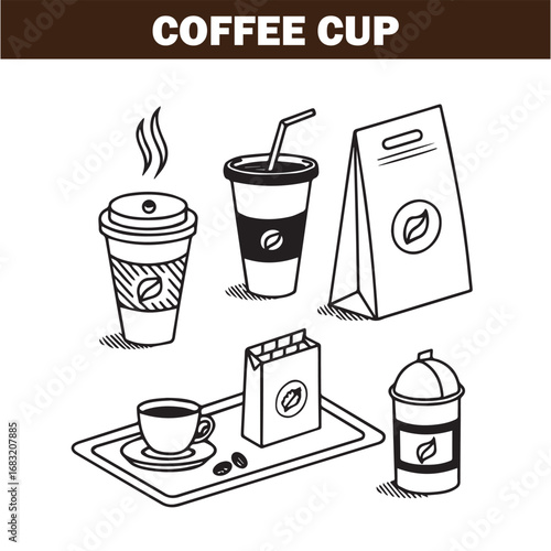 Coffee cup icon