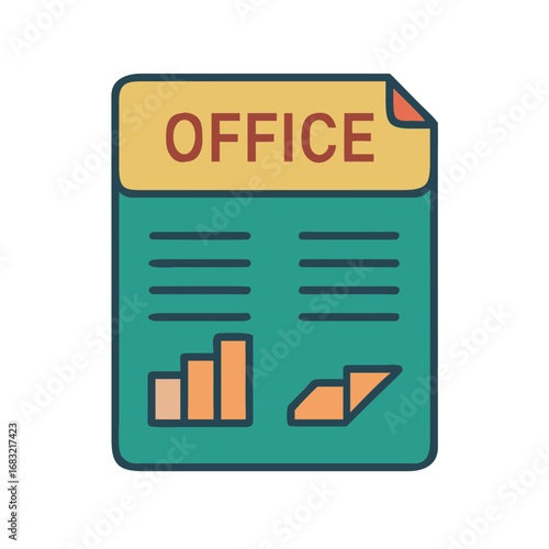 Office statistics sheet displaying key performance indicators