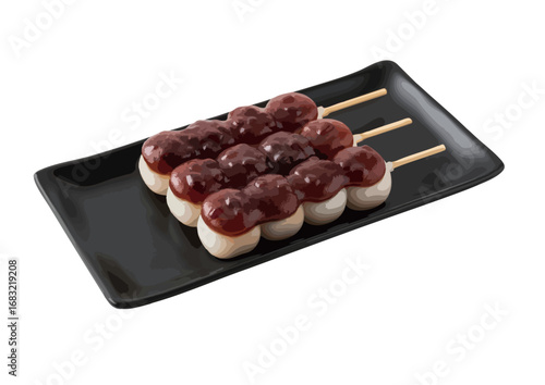 日本食　あん団子