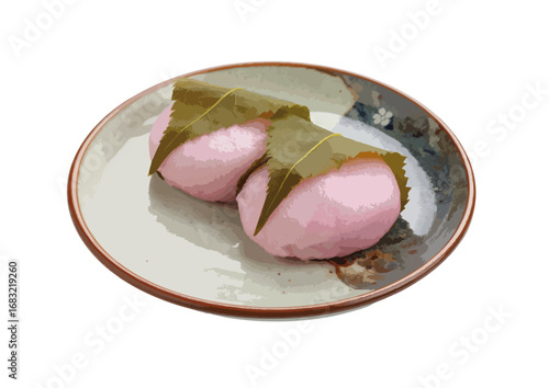 日本食　さくら餅　和菓子