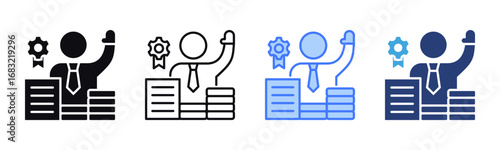 Asset icon sheet multiple style collection