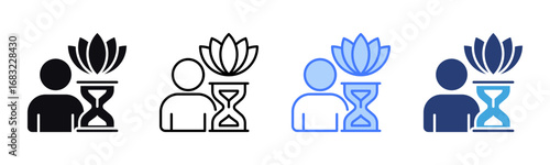 Patience icon sheet multiple style collection