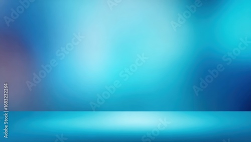 Blurred gradient backdrop, light blue