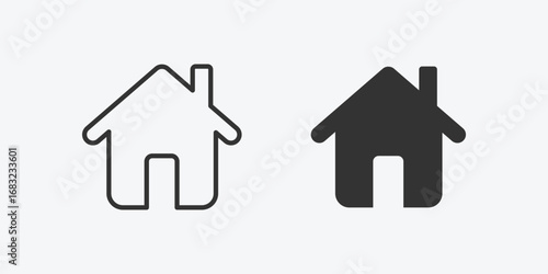 vector illustration of home icon