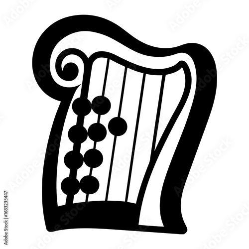 Celestial stardust harp cosmic light beams planets nebula symphony creation harmony universe surreal fantasy instrument art