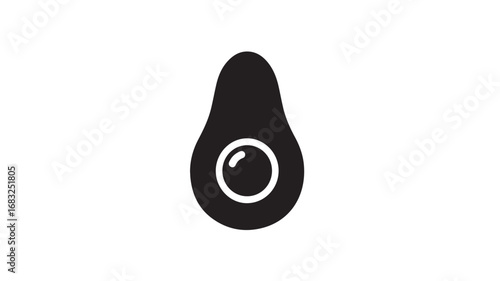 Vibrant avocado banner design with fresh produce elements