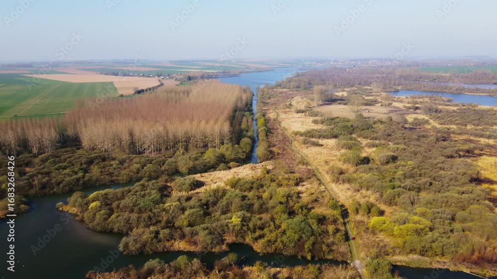 Les marais d'Arleux (France)