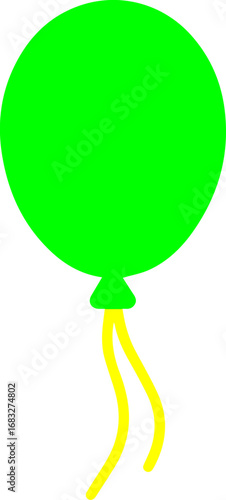 Colorful Balloons Party Celebration Icon