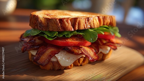 Crispy Bacon BLT Sandwich: A Culinary Delight