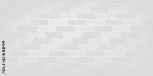 Tiles seamless pattern. White ceramic tile background.