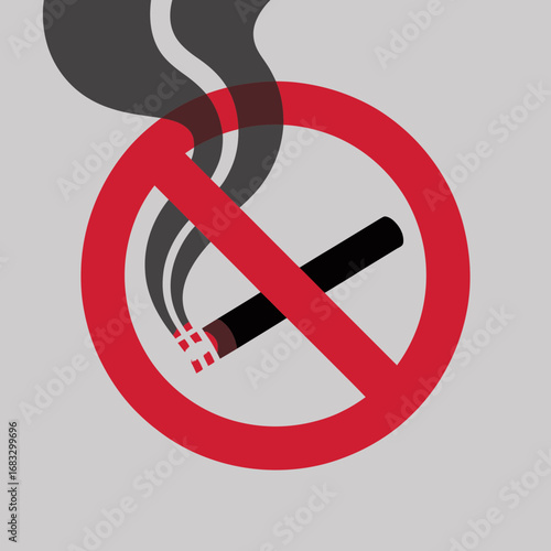 no smoking sign vector