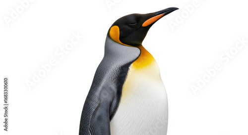 Φωτογραφία Isolated penguin, flightless bird