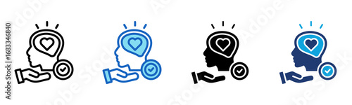Belief icon Multi Style Vector Illustration