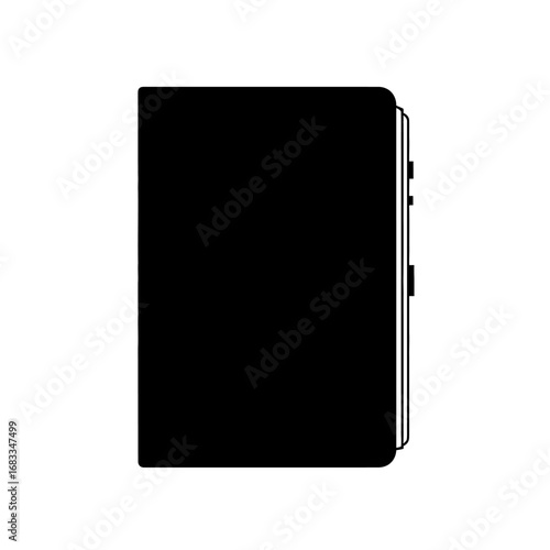 Black rectangular speaker with side panel details.