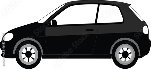 car isolated on white background