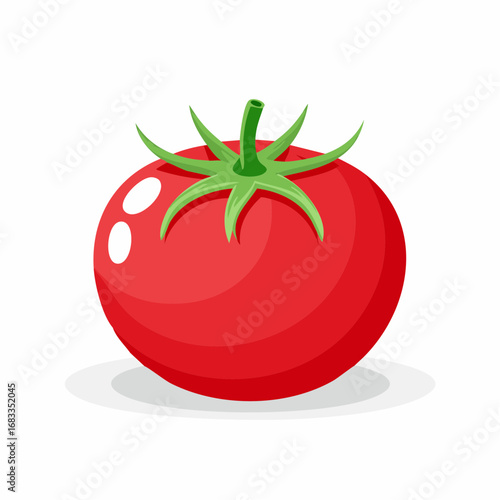 Red Tomato Illustration