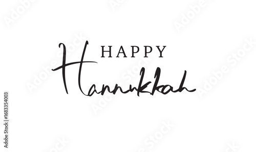 Happy hanukka day text font calligraphy hand written lettering script black color object happy hanukka day hanukkah judaism religion menorah celebration holiday december festival event jewish india 