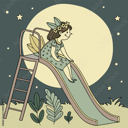 girl in the night Art & Illustration