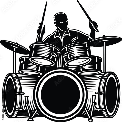 vector illustration of medieval knight 