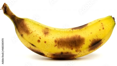 Time-Lapse of a Banana Ripening and Rotting
