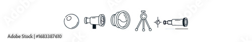 Optical instrument icons