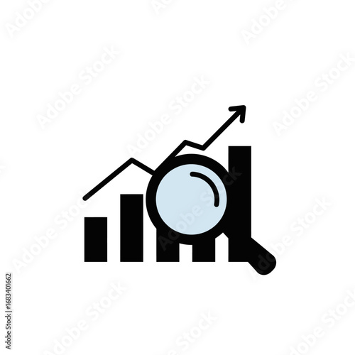 Actionable Business Insight: Modern Vector Data Point for Performance & Growth Metrics