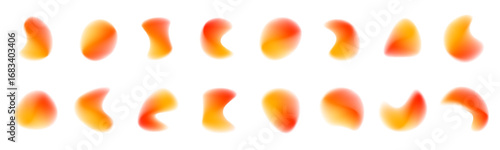 A grainy neon blob with gradient aura creates a textured and glowing shape. The noise effect adds depth and an organic feel. Great for futuristic or experimental digital art. PNG