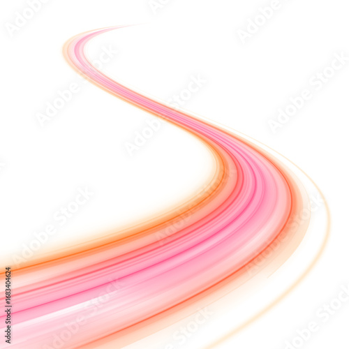 A light swirl spins dynamically against a black background with glowing accents. The spiral movement adds energy and focus. Perfect for logos, transitions, or high-tech intros. PNG