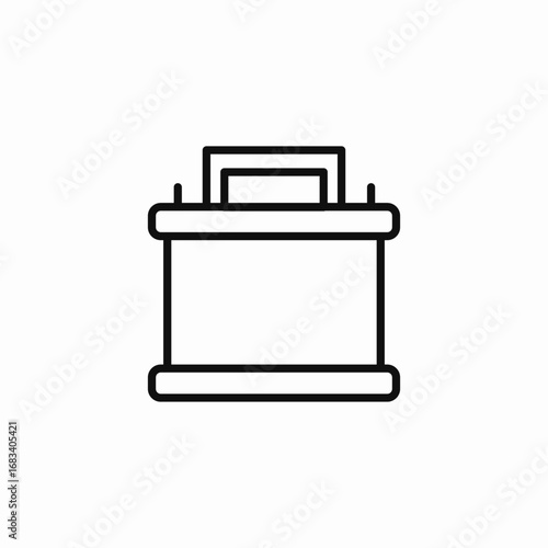 battery charging pack icon sign vector