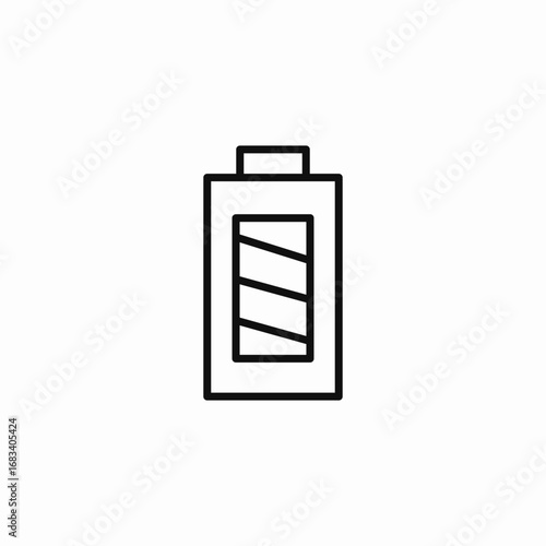 battery charged full icon sign vector