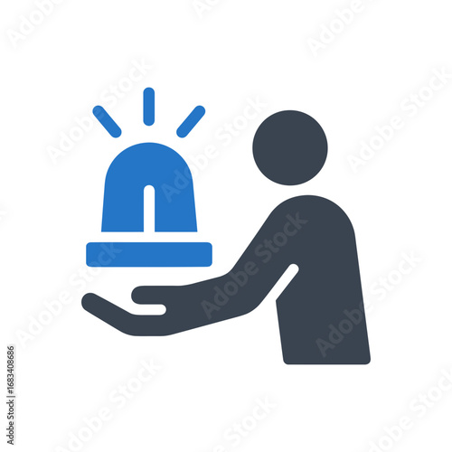 Emergency help icon