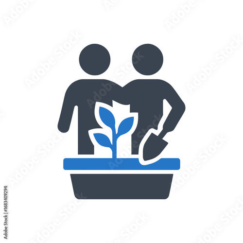 Planting & Caring Icon
